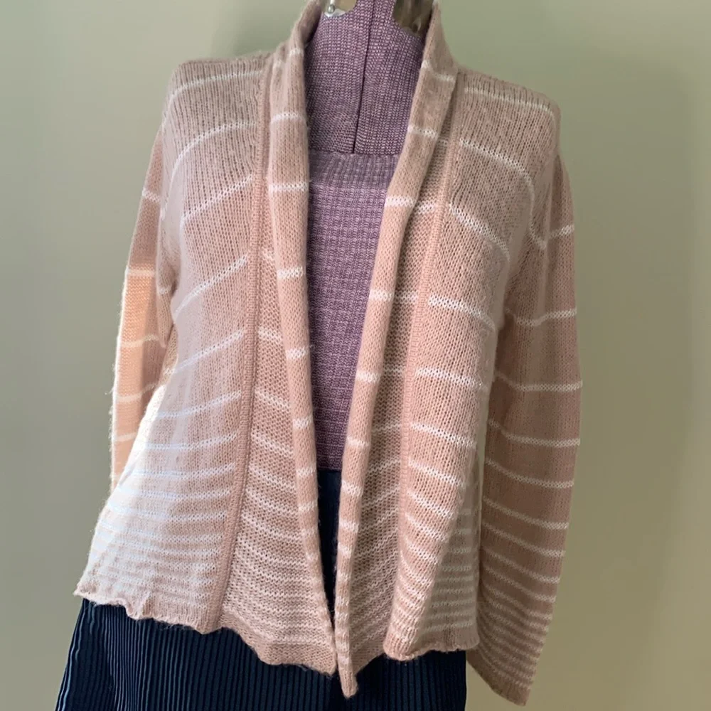 Free People Open Cardigan Shawl Collar Small - Picture 1 of 9